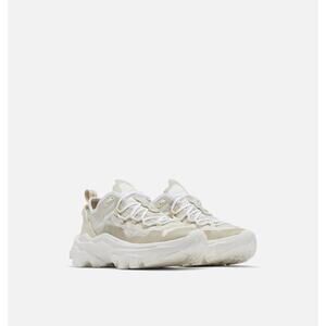 Sorel Kinetic Breakthru Tech Lace Women's Sneaker in White/Chalk 9.5